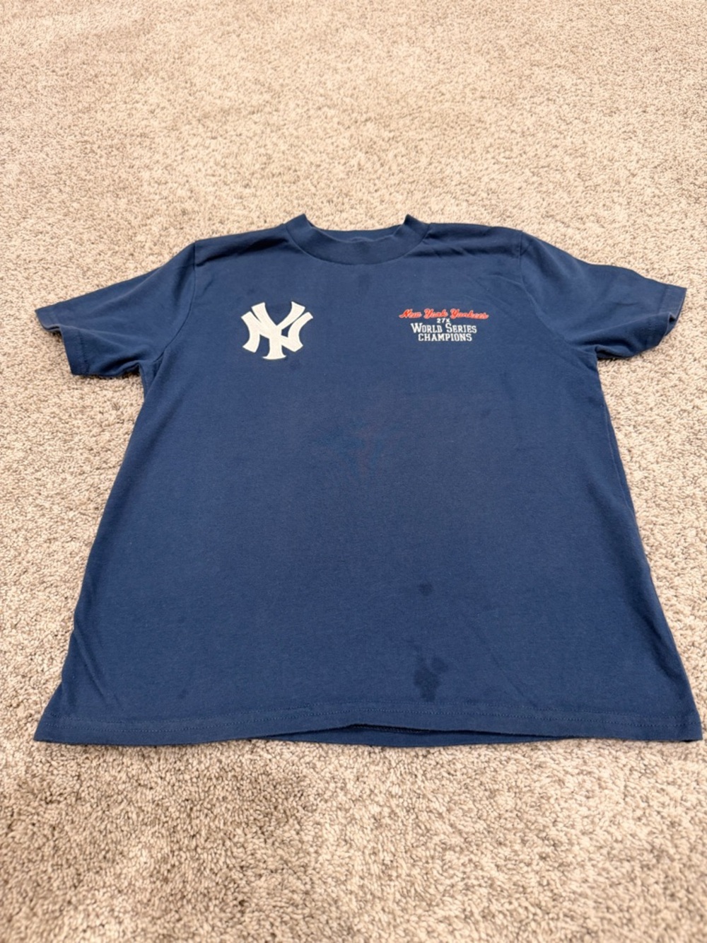 abercrombie kids Navy New York Yankees Graphic Tee